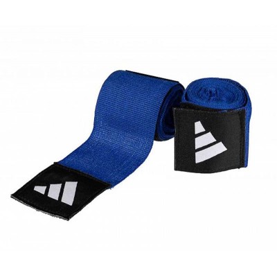 Боксерские бинты Adidas mexican style pro эластичные синие 3.5 м в наличии в магазине Сайд-Степ
