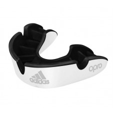 Боксерская капа Adidas opro silver gen4 self-fit белая