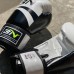 Боксерские перчатки BN fight черно-белые | Сайд-Степ