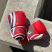 Боксерские перчатки BN fight excite бело-красные в наличии в магазине Сайд-Степ