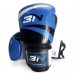 Боксерские перчатки BN fight черно-синие | Сайд-Степ