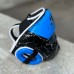 Детский боксерский шлем BN fight черно-синий | Сайд-Степ