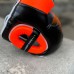 Шлем боксерский BN fight черно-оранжевый | Сайд-Степ