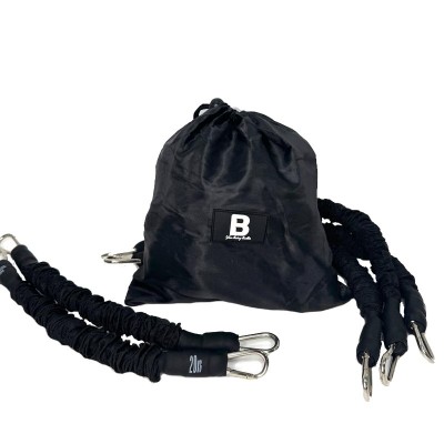 Комплект эспандеров для тренажера бойца BOXBRO 5 шт. (20 кг) в наличии в магазине Сайд-Степ