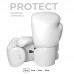 Боксерские перчатки BOXBRO protect белые в наличии в магазине Сайд-Степ