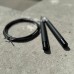 Скакалка BOXBRO premium rubber скоростная черная в наличии в магазине Сайд-Степ