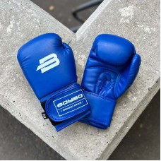 Боксерские перчатки BoyBo basic синие