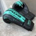 Боксерские перчатки BoyBo stain черно-бирюзовые в наличии в магазине Сайд-Степ