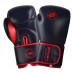 Боксерские перчатки BoyBo rage черно-красные (кожа) в наличии в магазине Сайд-Степ
