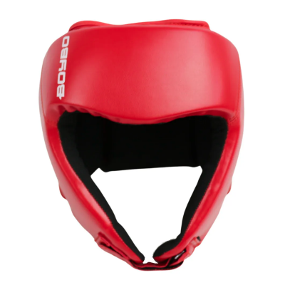Шлем боксерский Boybo titan ФБР красный в наличии в магазине Сайд-Степ