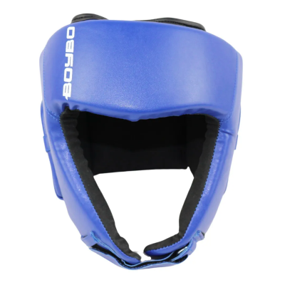 Шлем боксерский Boybo titan ФБР синий в наличии в магазине Сайд-Степ