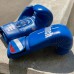Боксерские перчатки Clinch olimp plus синие (кожа) в наличии в магазине Сайд-Степ