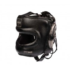 Боксерский шлем с бамперной защитой Clinch черно-бронзовый