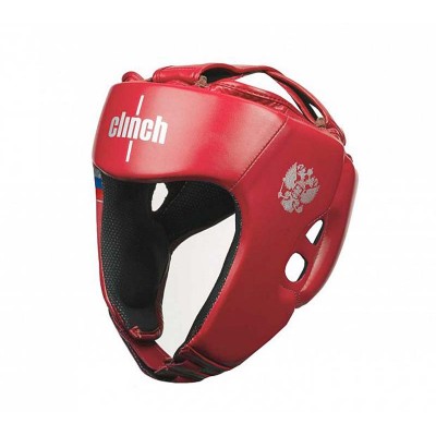 Шлем боксерский Clinch dual красный в наличии в магазине Сайд-Степ