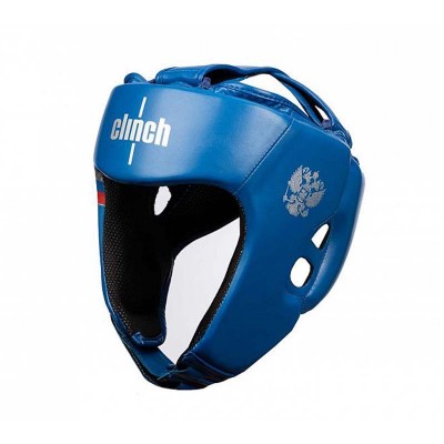 Шлем боксерский Clinch kick синий в наличии в магазине Сайд-Степ