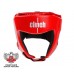 Шлем боксерский Clinch olimp красный | Сайд-Степ
