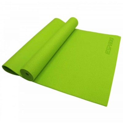Коврик для йоги и фитнеса Espado pvc 173x61x0.3 см зеленый в наличии в магазине Сайд-Степ