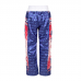 Детские штаны для кикбоксинга Green Hill синие с красным в наличии в магазине Сайд-Степ