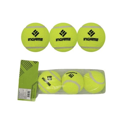 Теннисный мяч Ingame 3 шт в наличии в магазине Сайд-Степ
