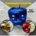 Боксерский шлем с бамперной защитой Kangrui blue met в наличии в магазине Сайд-Степ