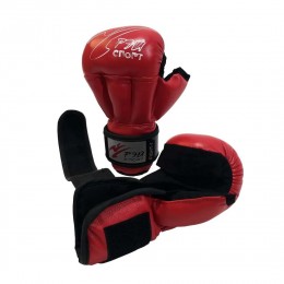 Перчатки для рукопашного боя Рэй спорт fight-1 красные