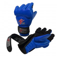 Перчатки-краги для АРБ Рэй спорт штурм синие