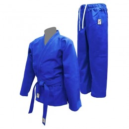 Кимоно для универсального боя Рэй спорт синее