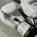 Боксерские перчатки Reyvel бело-золотые в наличии в магазине Сайд-Степ