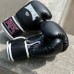 Боксерские перчатки Reyvel черные - Сайд-Степ магазин спортивной экипировки