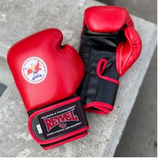 Боксерские перчатки Reyvel СФТБР красные