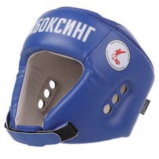 Боксерский шлем Reyvel ФКР синий