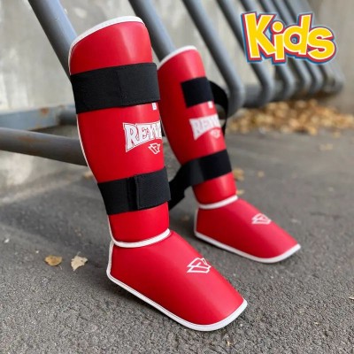 Детская защита ног Reyvel classic красная в наличии в магазине Сайд-Степ