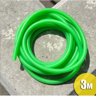Борцовская резина 3 м (зеленая, 15 мм) в наличии в магазине Сайд-Степ