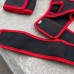 Неопреновые перчатки для турника черно-красные - Сайд-Степ магазин спортивной экипировки