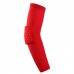 Компрессионные рукава с защитой локтя красные - Сайд-Степ магазин спортивной экипировки