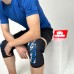 Неопреновые наколенники черные Crossfit blue 7 мм - Сайд-Степ магазин спортивной экипировки