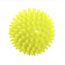 Мяч массажный Basefit 8 см лаймовый