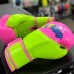 Детские боксерские перчатки TOFIGHT 2.0 розово-зеленые в наличии в магазине Сайд-Степ