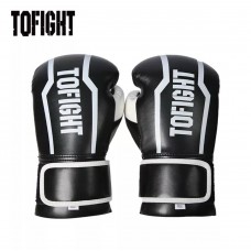 Детские боксерские перчатки TOFIGHT light черные