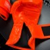 Детские боксерские перчатки TOFIGHT оранжевые в наличии в магазине Сайд-Степ
