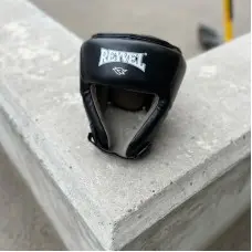 Боксерский шлем Reyvel черный