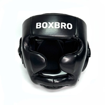 Шлем боксерский BOXBRO черный (L)